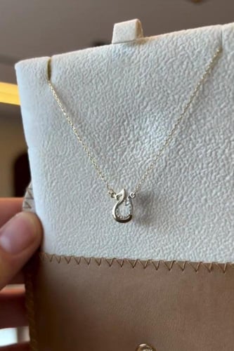 سلسال حرفين متداخله انيق