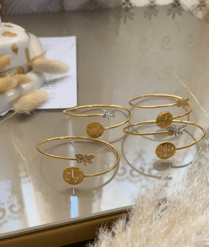 اسواره الاسم بتصميم الفراشة