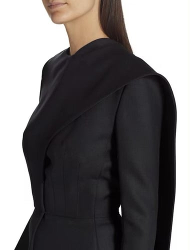 Obsidian Drape Blazer