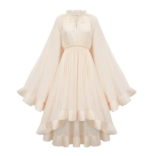 Ivory Whispers Dress | فستان إيفوري ويسبرز