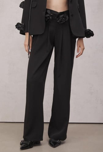 Nikola Flower Cross Pants