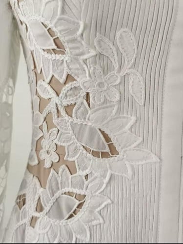 Ivory Whisper Lace Dress