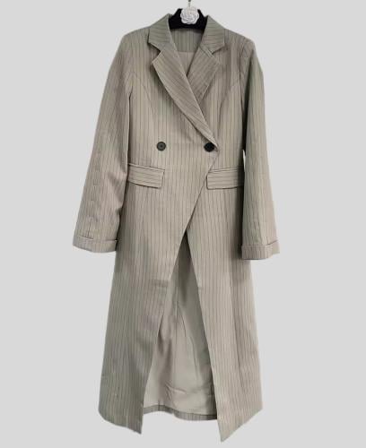 Stripe Supremacy Classic Striped Coat