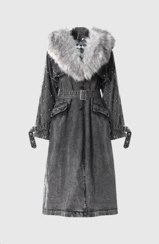 Midnight Luxe Denim Blazer