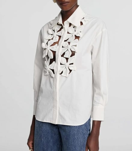 Blossom Cut-Out Shirt
