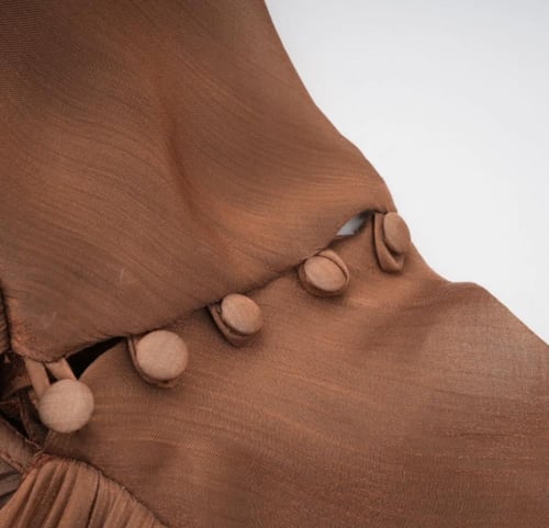 Desert Drape Gown | فستان انسياب الصحراء