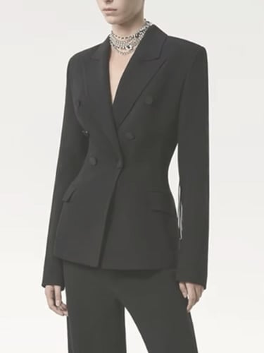 Midnight Cascade Blazer