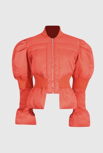 Noir Bold Luxe Jacket with Dramatic Silhouette