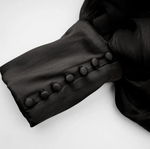 Noir Mirage Gown | فستان السراب الأسود