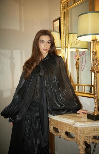 Noir Mirage Gown | فستان السراب الأسود