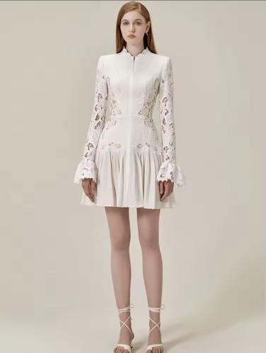 Ivory Whisper Lace Dress