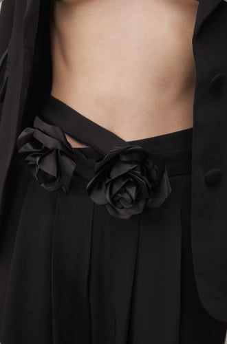 Nikola Flower Cross Pants