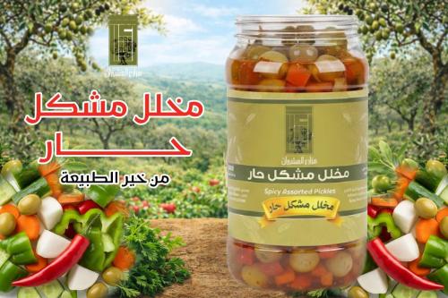 مخلل مشكل حار ١ كيلو
