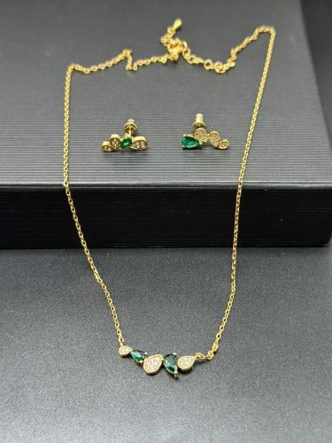 نصف طقم زركون موديل رقم 071