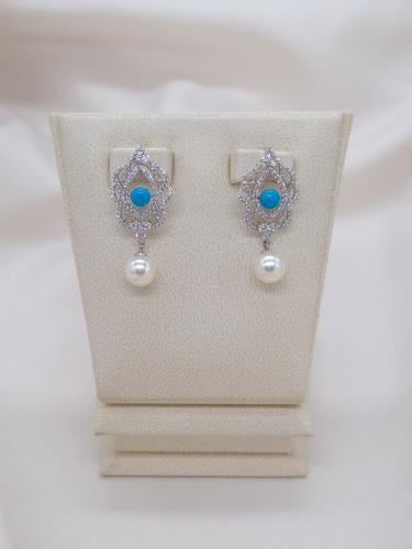 حلق زركونات موديل رقم 145