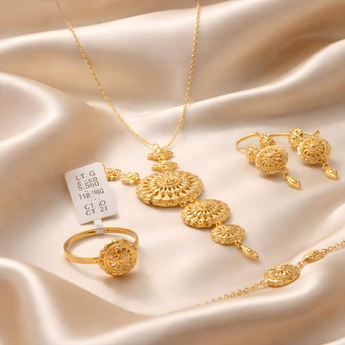 Jaber set, 21 karat (005777)