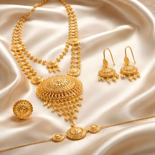 Jaber set, 21 karat