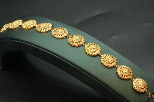 Bracelet chain model Jaber 21 karat (005392)