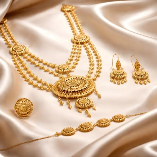 Jaber set, 21 karat