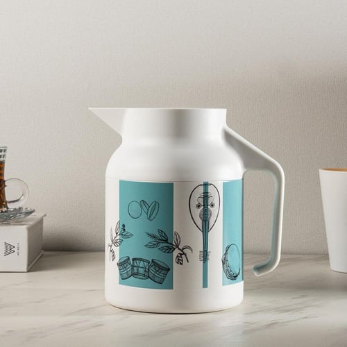 مطّارة شاي أو قهوة مجموعة السَّمَر أزرق/أخضر 1.5 ل...