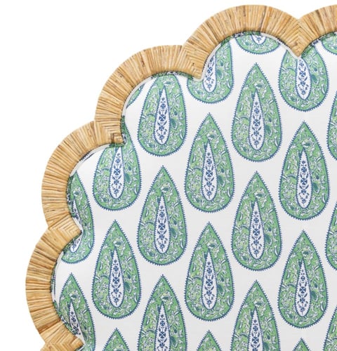 ‏The Island Rattan Headboard