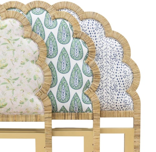 ‏The Island Rattan Headboard