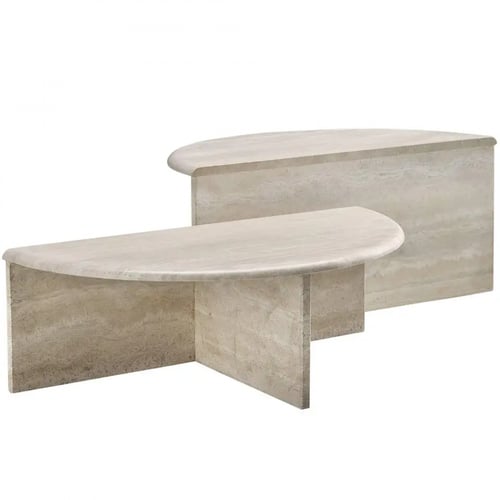 طاولة رخام ترافنتينو