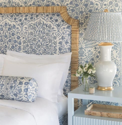 “غروف ستريت راتان” – Grove Street Rattan Headboard