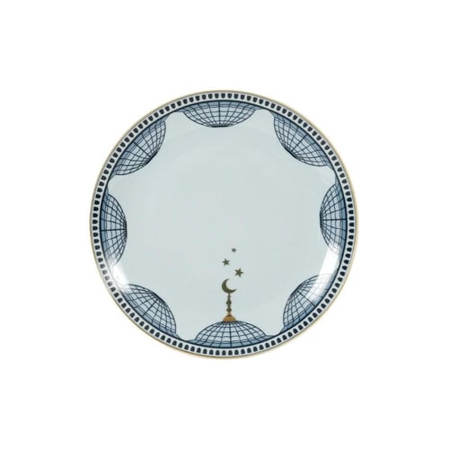 طقم عشاء بورسلين مجموعة ( نورتنا يا رمضان ) 18 قطع...