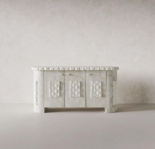 طاولة بوفية حجرية مارسيليا