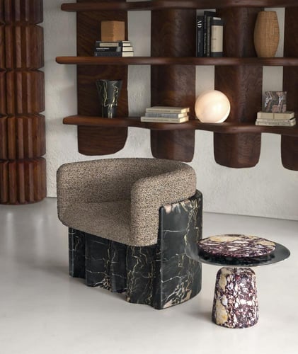 كرسي PLISSE STONE