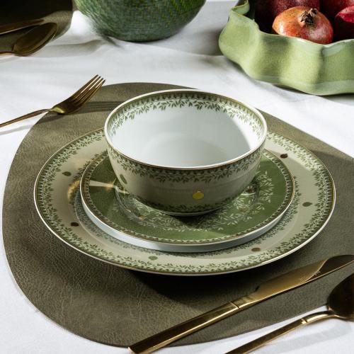 طقم عشاء مجموعة ( هيلا يا رمانه ) 18 قطعة