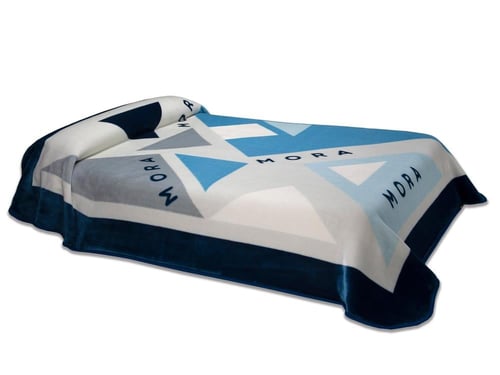 بطانية مورا جولد الإسبانية طابق واحد مزدوج - R24 -...