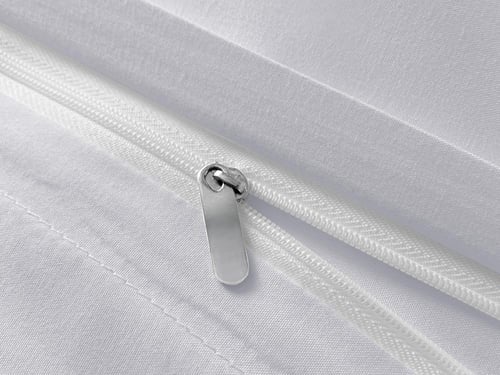 تلبيسة لحاف بدون حشوة مفرد ونص 3 قطع - رمادي فاتح