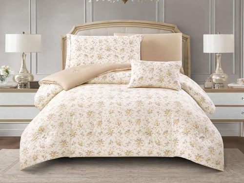 مفرش JOSE قطن مشجر مودرن مفرد ونص - 140×200 سم - 6...