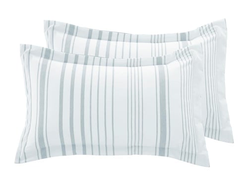 مفرش LAYLA صيفي مخطط مزدوج - 200×200 سم - 10 قطع -...