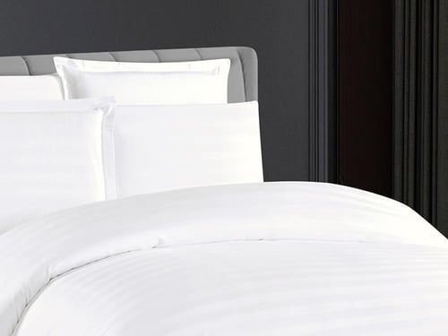 مفرش HOTEL فندقي قطن مزدوج - 200×200 سم - 7 قطع -...