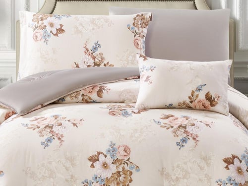 مفرش JOSE قطن مشجر مودرن مفرد ونص - 140×200 سم - 6...