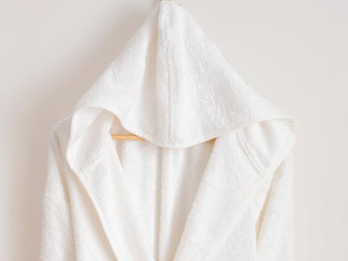 طقم أرواب استحمام HAYAL مزدوج بامبو 13 قطعة - رماد...