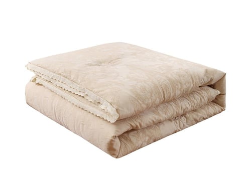 مفرش AMORA فاخر جاكار مفرد ونص - 140×200 سم - 6 قط...