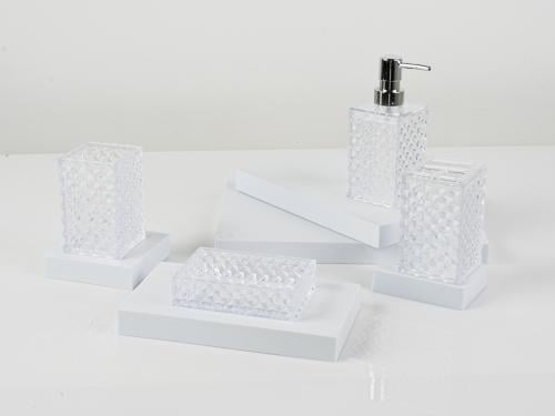 طقم إكسسوار حمام لوكسري 4 قطع