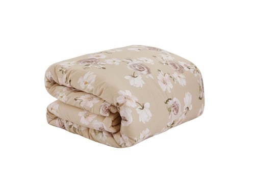 مفرش DONA مشجر مودرن قطن مفرد ونص - 140×200 سم - 6...