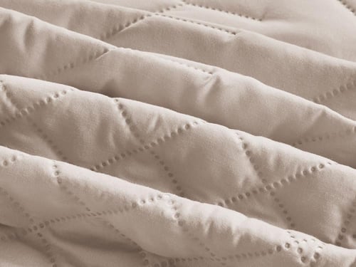 مفرش NORA صيفي مفرد ونص - 140×200 سم - 6 قطع - بيج...