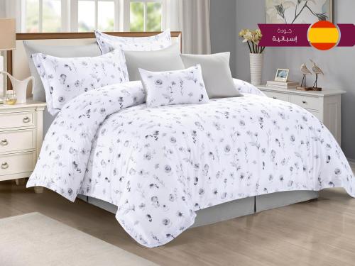 مفرش NAVARA تنسل فاخر فرست كلاس مزدوج - 200×200 سم...