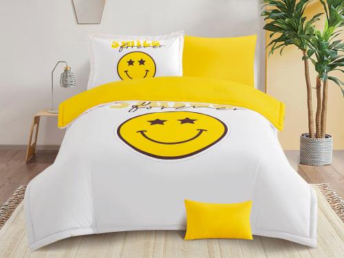 مفرش SAMBA رسومات مفرد ونص - 140×200 سم - 5 قطع