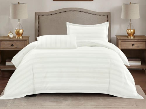 مفرش CROWN فندقي مفرد ونص - 140×200 سم - 5 قطع - أ...
