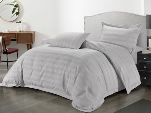 مفرش CROWN فندقي مفرد ونص - 140×200 سم - 5 قطع - ر...