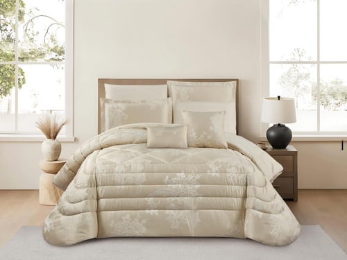 مفرش TARIFA فاخر جاكار ستايل إيطالي مزدوج - 200×20...