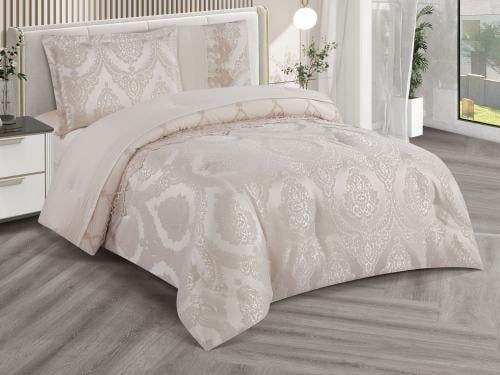 مفرش DIVA نفاس مفرد ونص - 140×200 سم - 4 قطع - بيج...