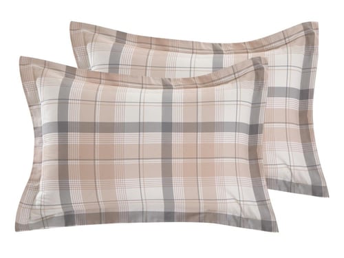 مفرش AMIRA قطن مشجر مودرن مزدوج - 200×200 سم - 6 ق...